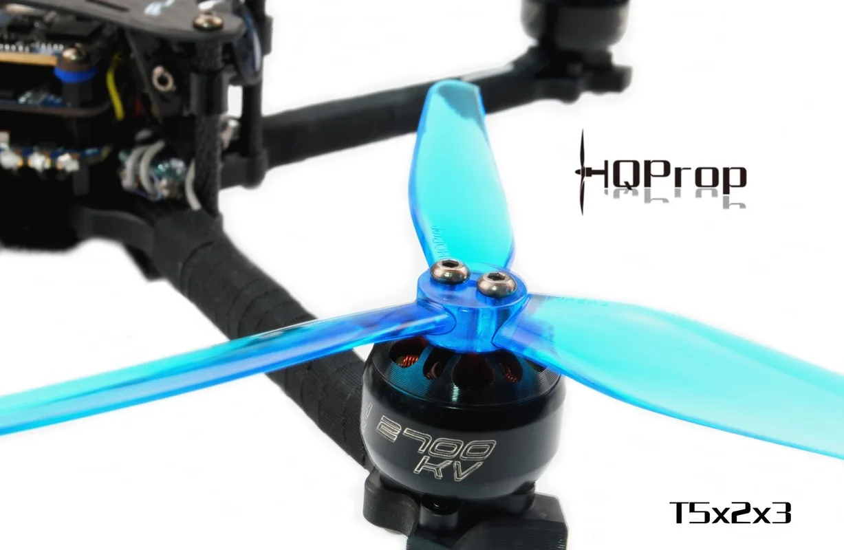 HQ HQProp прочный Prop T5X2X3 5020 Поликарбонат 4-дюймовый 3-лопастной Пропеллер для