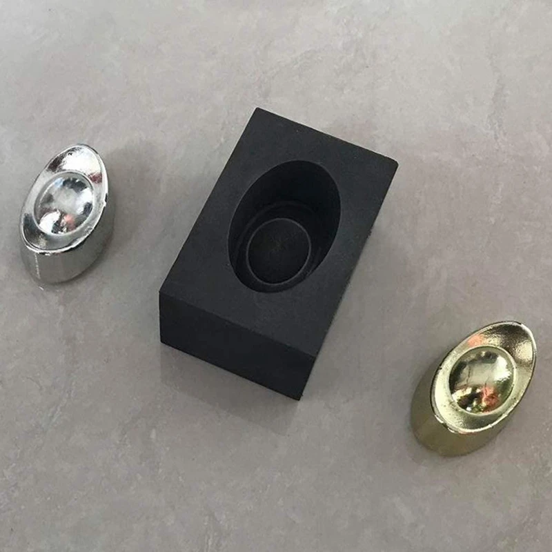 

DIY Silver Gold Ingot Mold Graphite Crucible Mold Melting Casting Refining Tools Metal Casting Refining Jewelry Tools