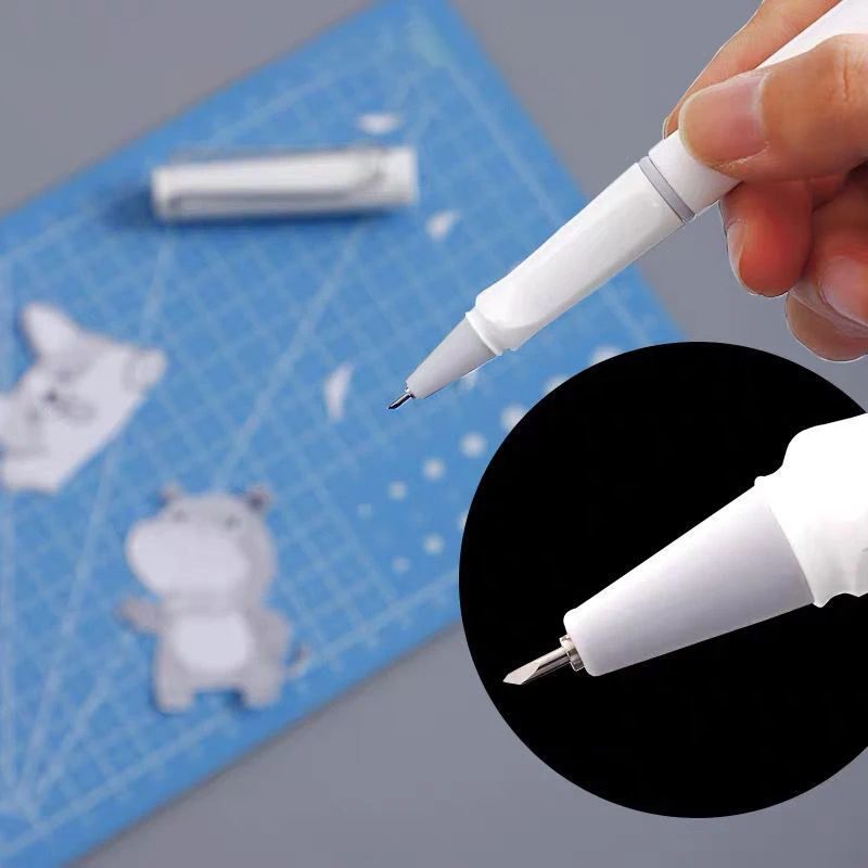 

Ballpoint Pen Knife Replacement Core Pen Type Hand Account Pen Knife Stickers