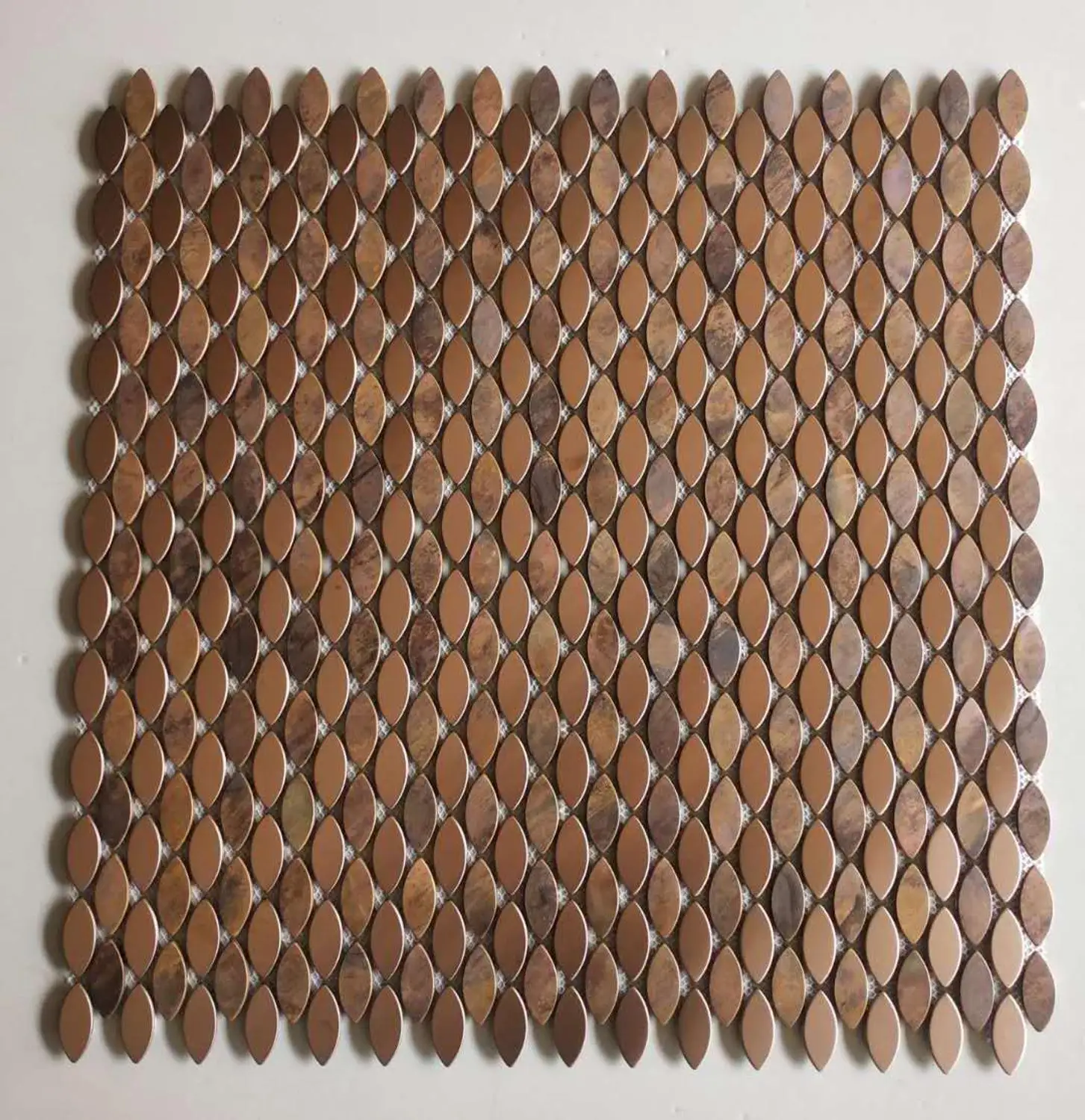 Овальные металлические плитки penny овальные медные backsplash|backsplash|backsplash tile |