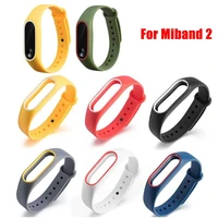 for mi band 2 strap replacement bracelet for xiaomi band 2 print silicone universal wristband colorful waterproof watch band