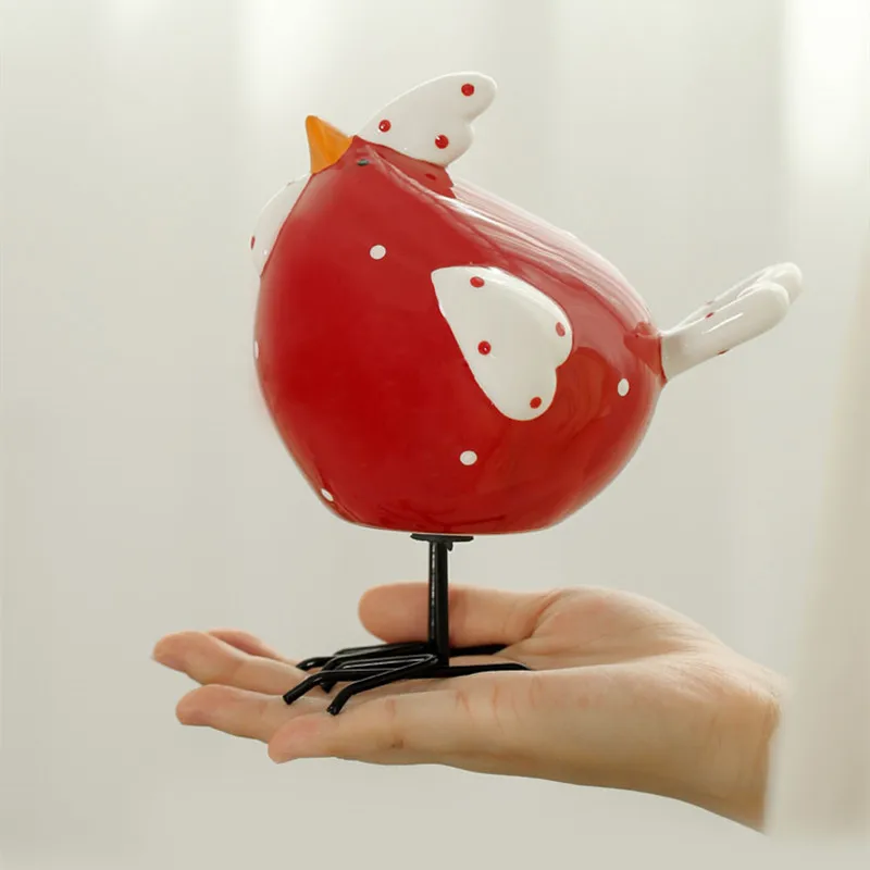 Креативный декоративный керамический петух украшение для дома керамические