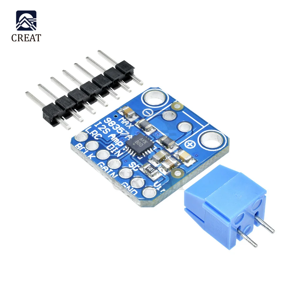 Плата модуля прерывания усилителя MAX08357 I2S Amp DAC 3 Вт класса D для Arduino Zero Raspberry Pi с