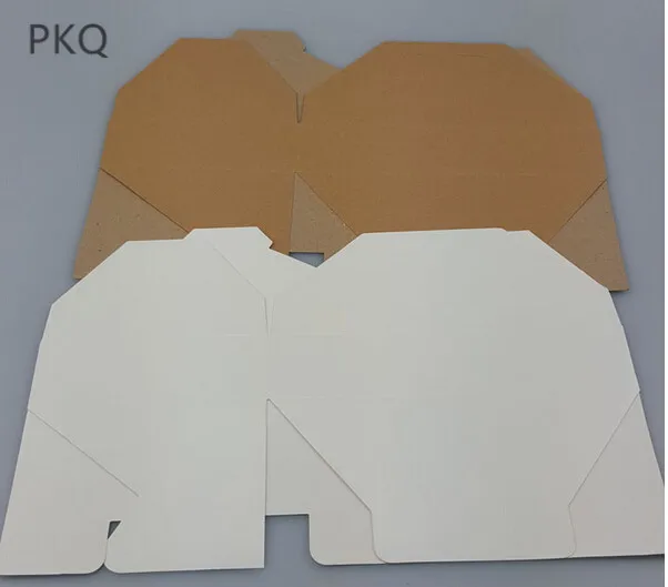 20 шт. Простой Конверт Рождественская коробка для печенья коричневая чашка хлеба