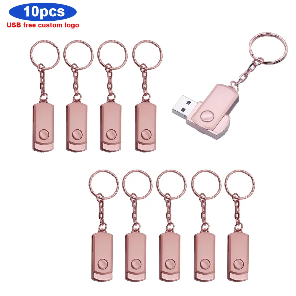 

USB-флеш-накопитель, 10 шт./лот, 32 ГБ, 64 ГБ, 128 ГБ, 16 ГБ, 8 Гб