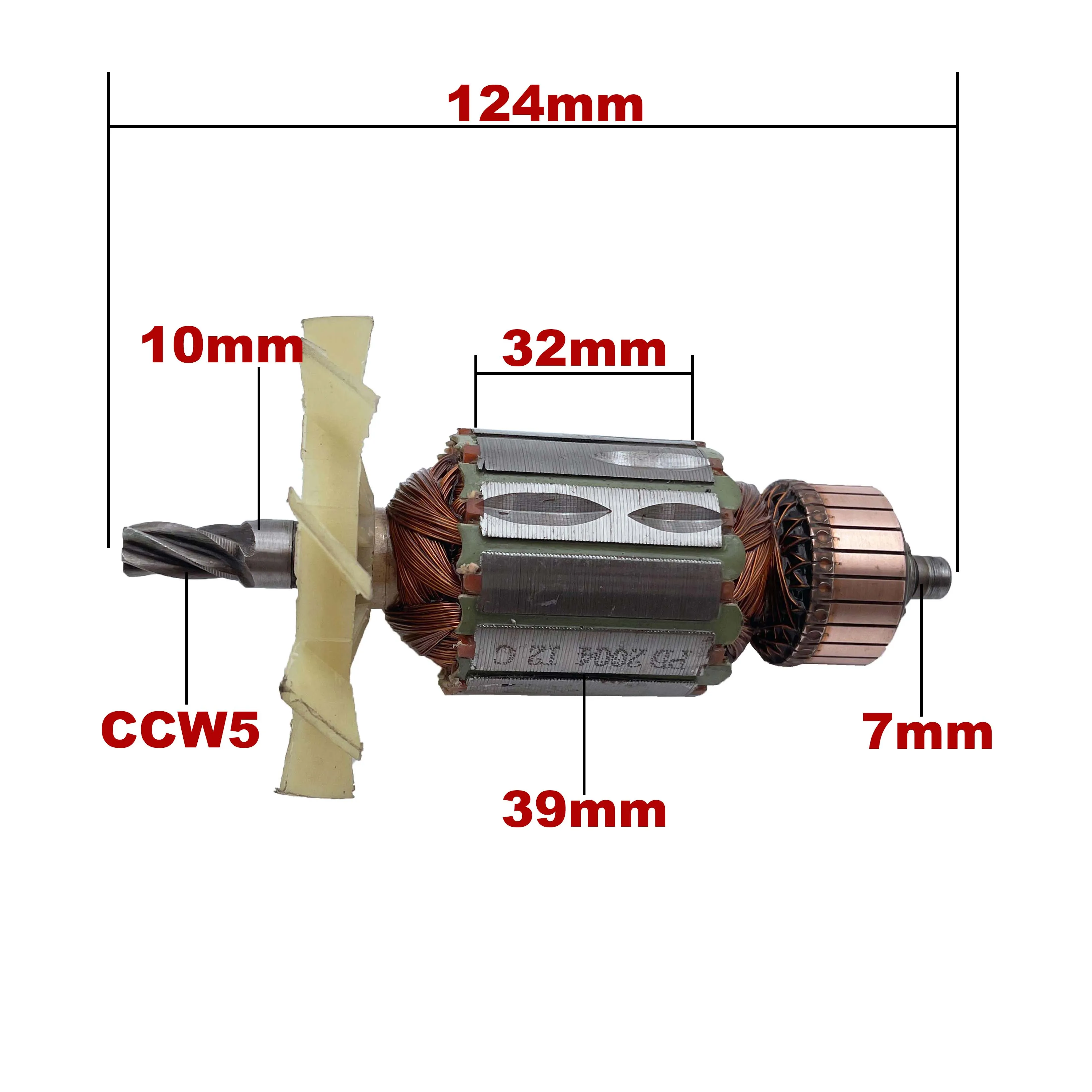 AC220V-240V Якорь ротор замена для Hilti УДАРНАЯ ДРЕЛЬ TE12 TE-12 | Инструменты