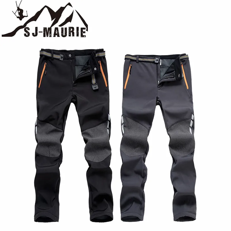 SJ MAURIE мужские и женские водонепроницаемые походные брюки зимние уличные