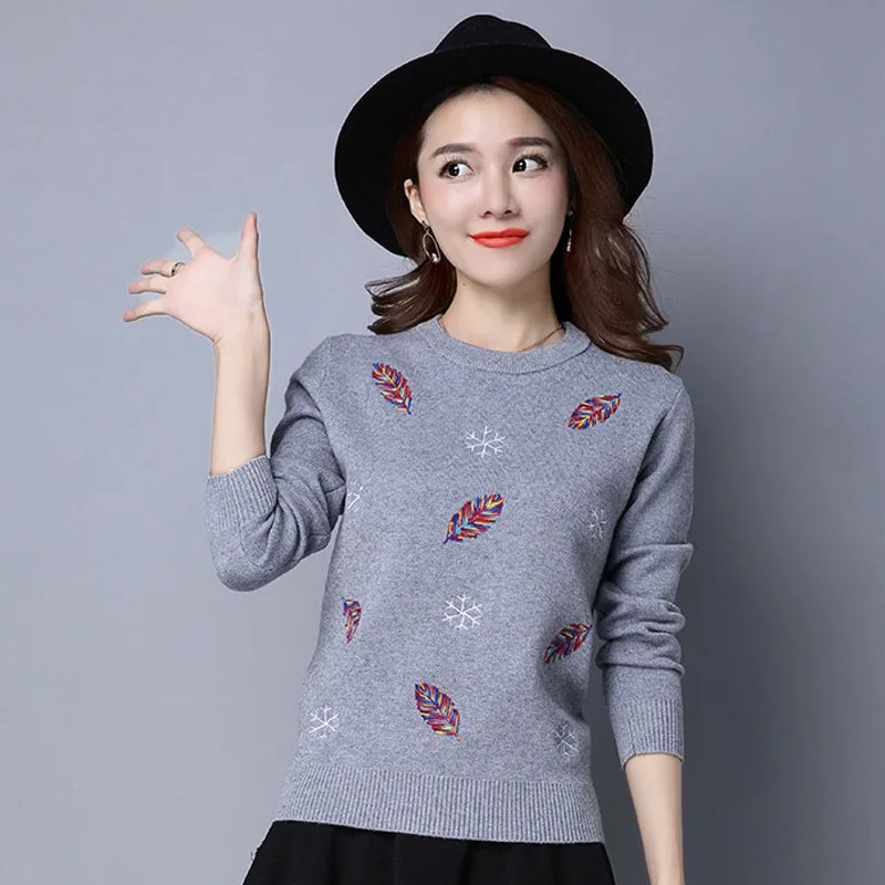 Korean Style Loose Sweater Women Pullover Casual Half Turtleneck Long Sleeve Knit Female Jumpers solid basic sweater | Женская одежда