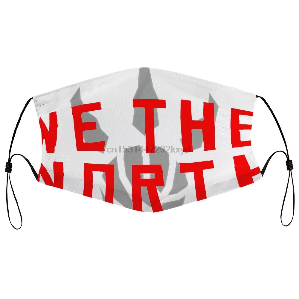 Пылезащитная маска с фильтром WE THE NORTH со слоганом Торонто финал для мужчин