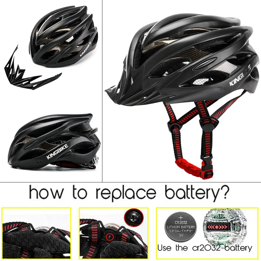 KINGBIKE ультралегкий велосипедный шлем мужской размер 56-60 см velo mtb для шоссейного