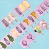 bake bakeware tool bear lolipops cake molds round heart silicone lollipop mold flower candy chocolate molds cake decorating form