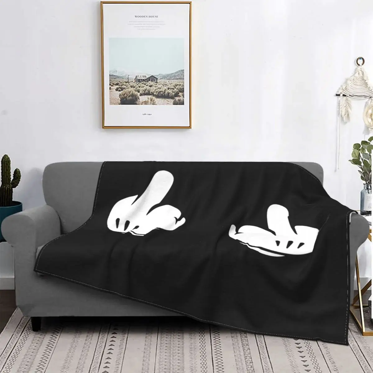 

Одеяло на средний палец, покрывало на кровать, клетчатый чехол, аниме плюшевое одеяло, толстовка, домашний текстиль, роскошное