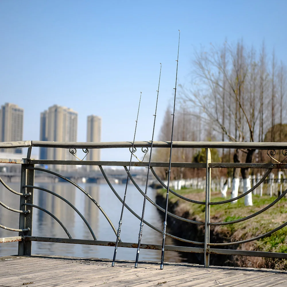 

Telescopic Fishing Rod and Reel Combos Full Kit, Carbon Fiber Fishing Pole, Shielded Bearings Stainless Steel BB Spinning Reel