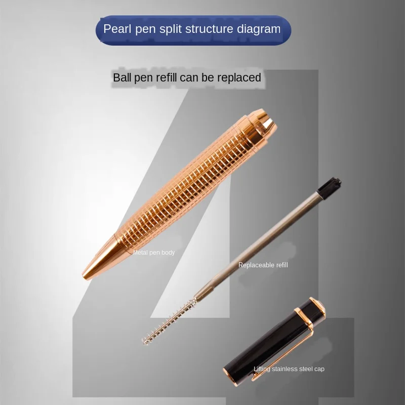 Алмазная металлическая гелевая ручка 0 7 мм наконечник школьные и офисные