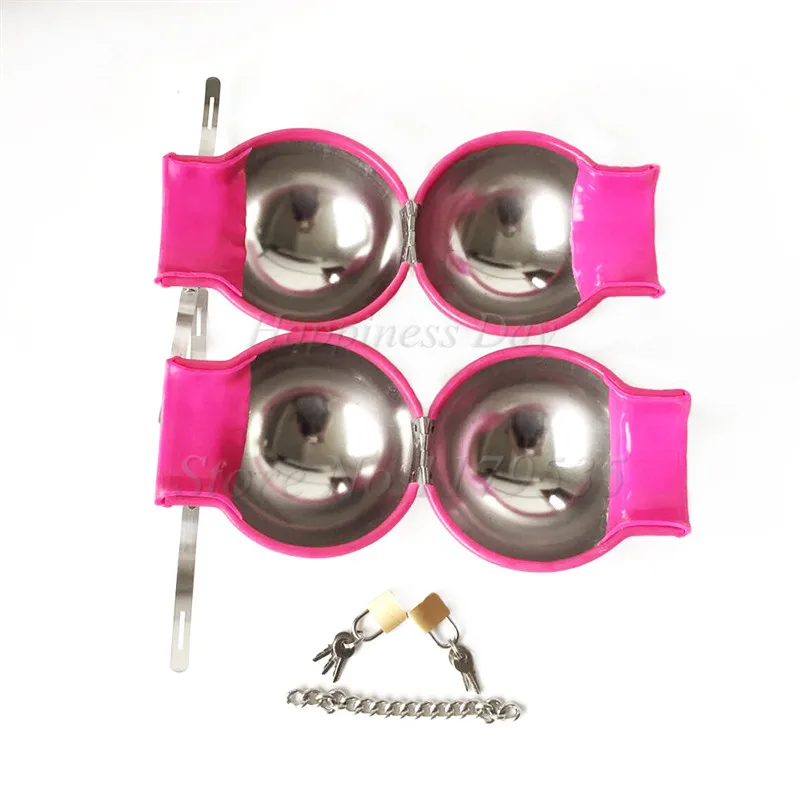 Альтернативные секс-игрушки мяч из нержавеющей стали для рабство ограничение