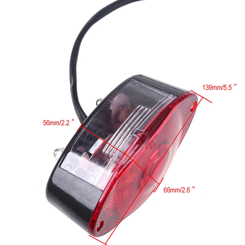 Задний фонарь POSSBAY для мотоцикла тормозные задние фонари вспомогательная лампа