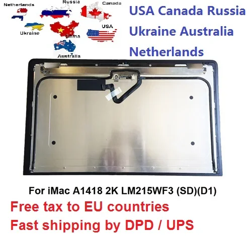Совершенно новый ЖК экран 21 5 дюйма A1418 LM215WF3 (SD)(D1) SD D1 для iMac16 1 конец 2015 года MK142LL/A (1 6