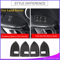 For Land Rover Range Rover Sports 2014-2018 Years Child Lock Decorative Plate Real Carbon Fiber Car Interior Modification