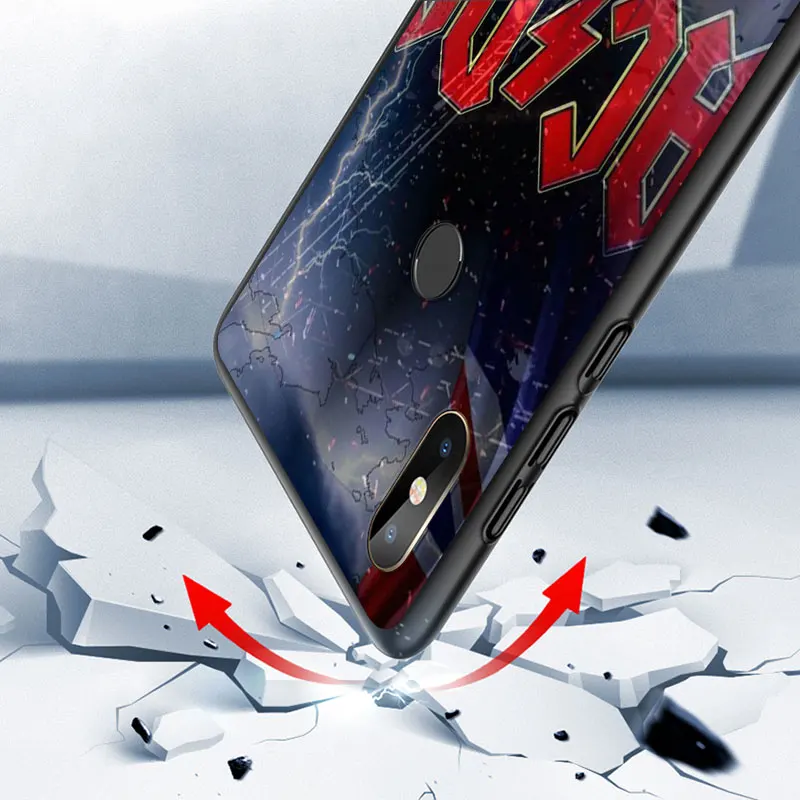

For Xiaomi Mi 10T 10 9T 9SE 9 8 Pro Lite Ultra 5 Case AC DC Poster Music For Xiaomi Mi Note 10 Pro Lite Phone Case