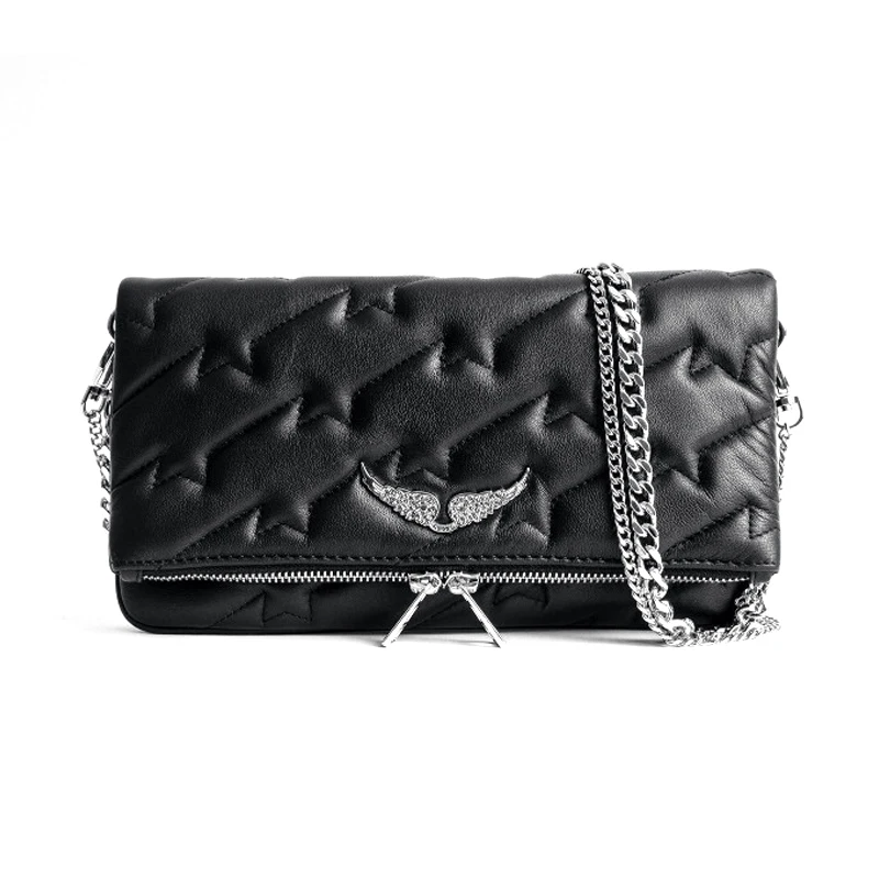 Сумка кросс боди Женская из воловьей кожи роскошный саквояж на плечо с