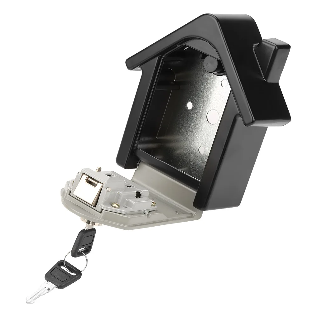 

Aluminium Alloy Double Password Key Lock Wall-mounted Safe Storage Box