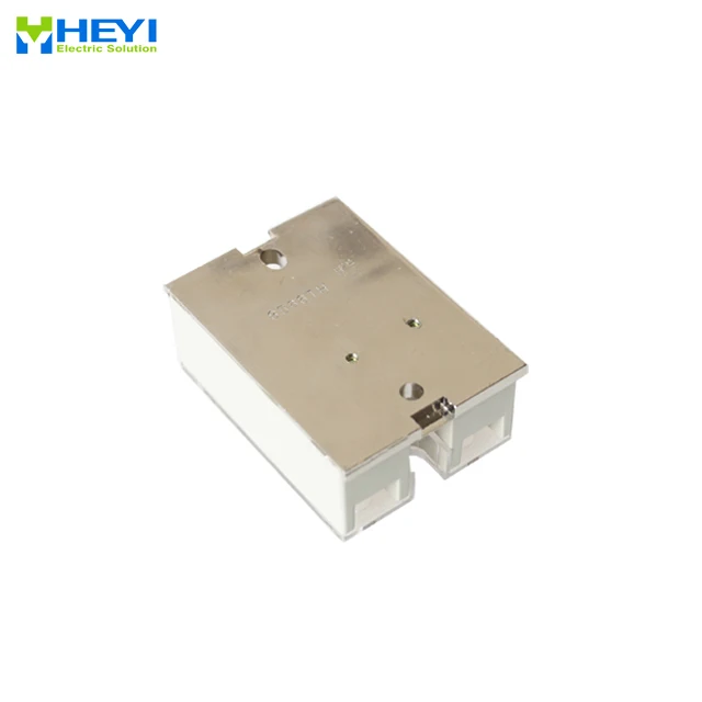 Однофазное твердотельное реле SSR 10DD 25DD 40DD 50DD радиатор постоянного тока с