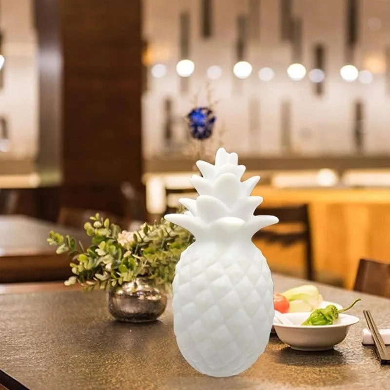 Ананас светодиодный ночной Светильник стол в форме фруктов лампа красочные