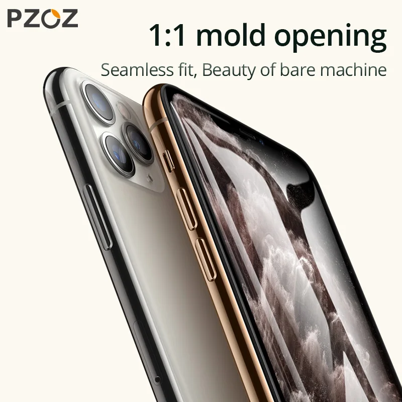 Закаленное стекло PZOZ для iPhone 11 Pro X XS Max XR Plus Защитная пленка экрана телефона 5 8 6 1 с