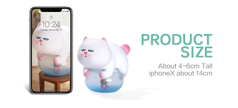 POPMART VIVI кошка лениво лежа, кошка серии глухая коробка Кукла бинарная фигурка подарок на день рождения детская игрушка