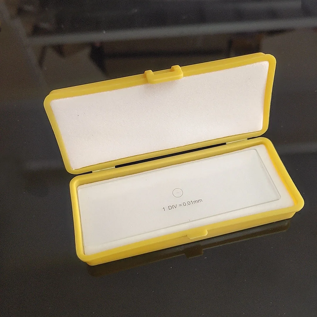 Микроскоп для оптического стекла калибровочный окуляр линейка сетки микроскоп