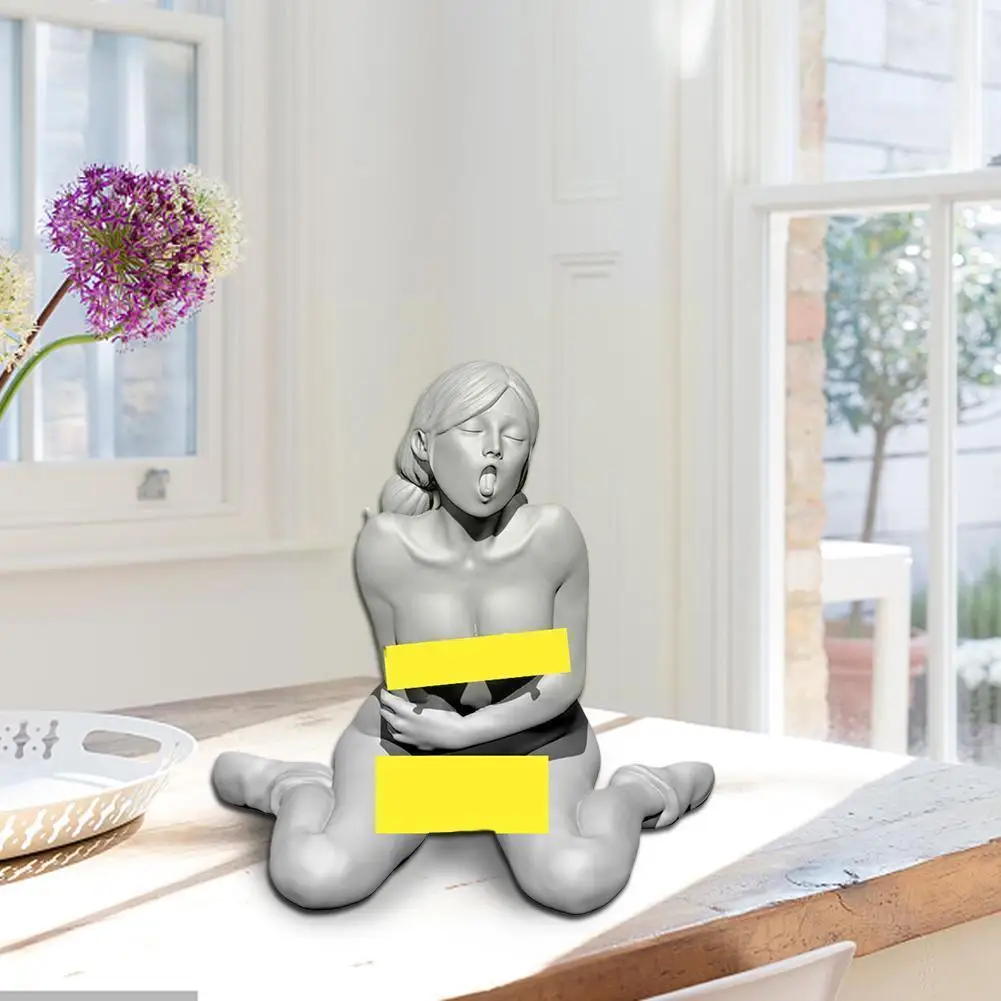 

1/35 Naughty Girl Series Depressed Resin Soldier Sitting On Ice Cream Td201931 I4o3
