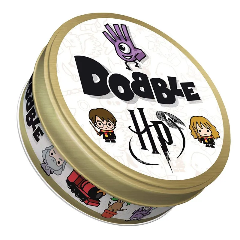 20 видов стилей Dobble пятно игрушка вертушка железная коробка 55 карт Sport модель
