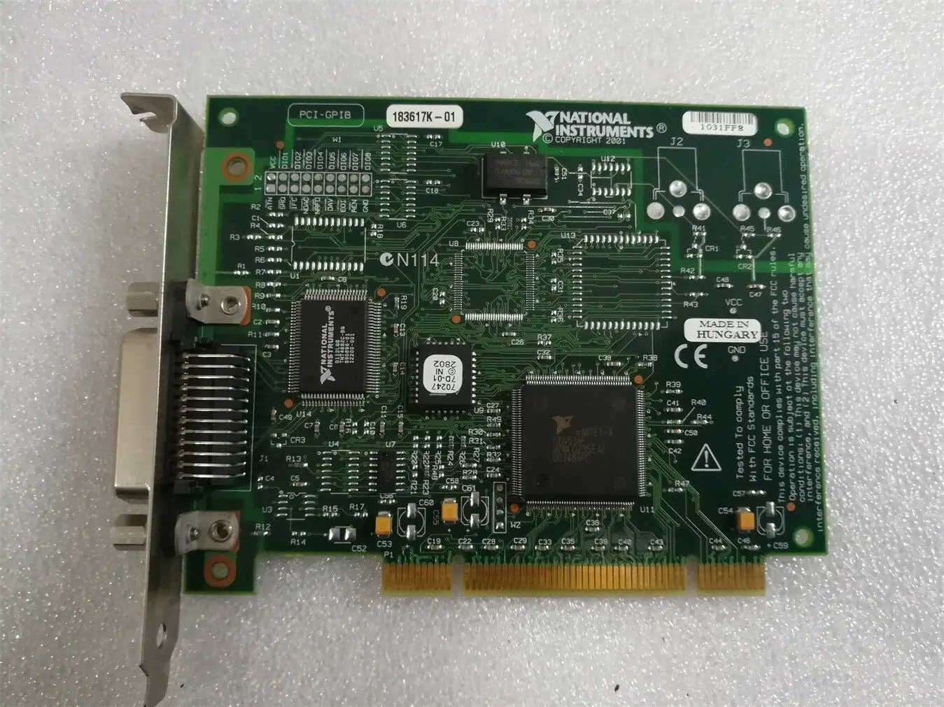 1 шт. б/у карта National Instrumens NI PCI-GPIB 2007 ieeee488.2 778032-01 | Электроника