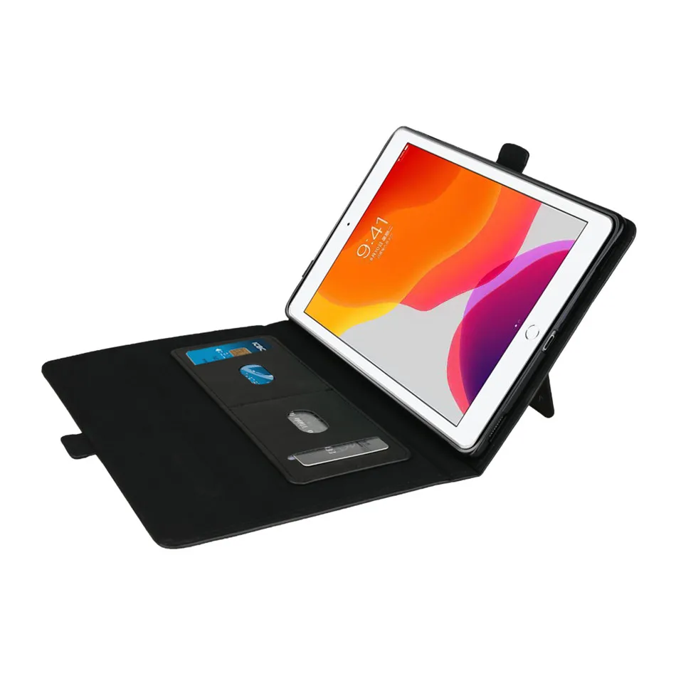 Чехол премиум класса из искусственной кожи с двойной подставкой для iPad 10 2 2019 7го