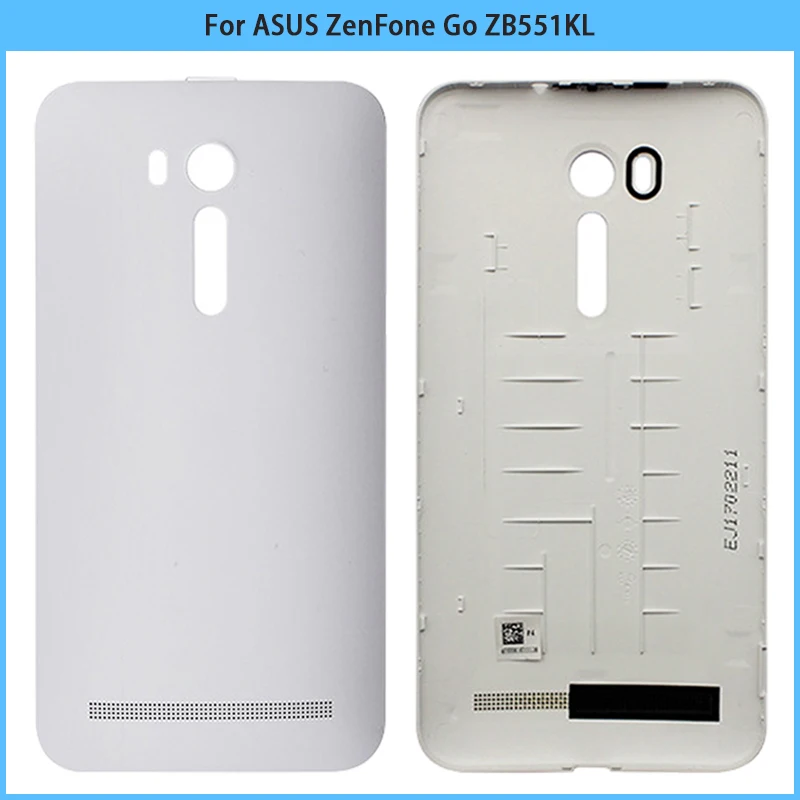Новый задний корпус ZB551KL для ASUS ZenFone Go Пластиковая Крышка батарейного отсека