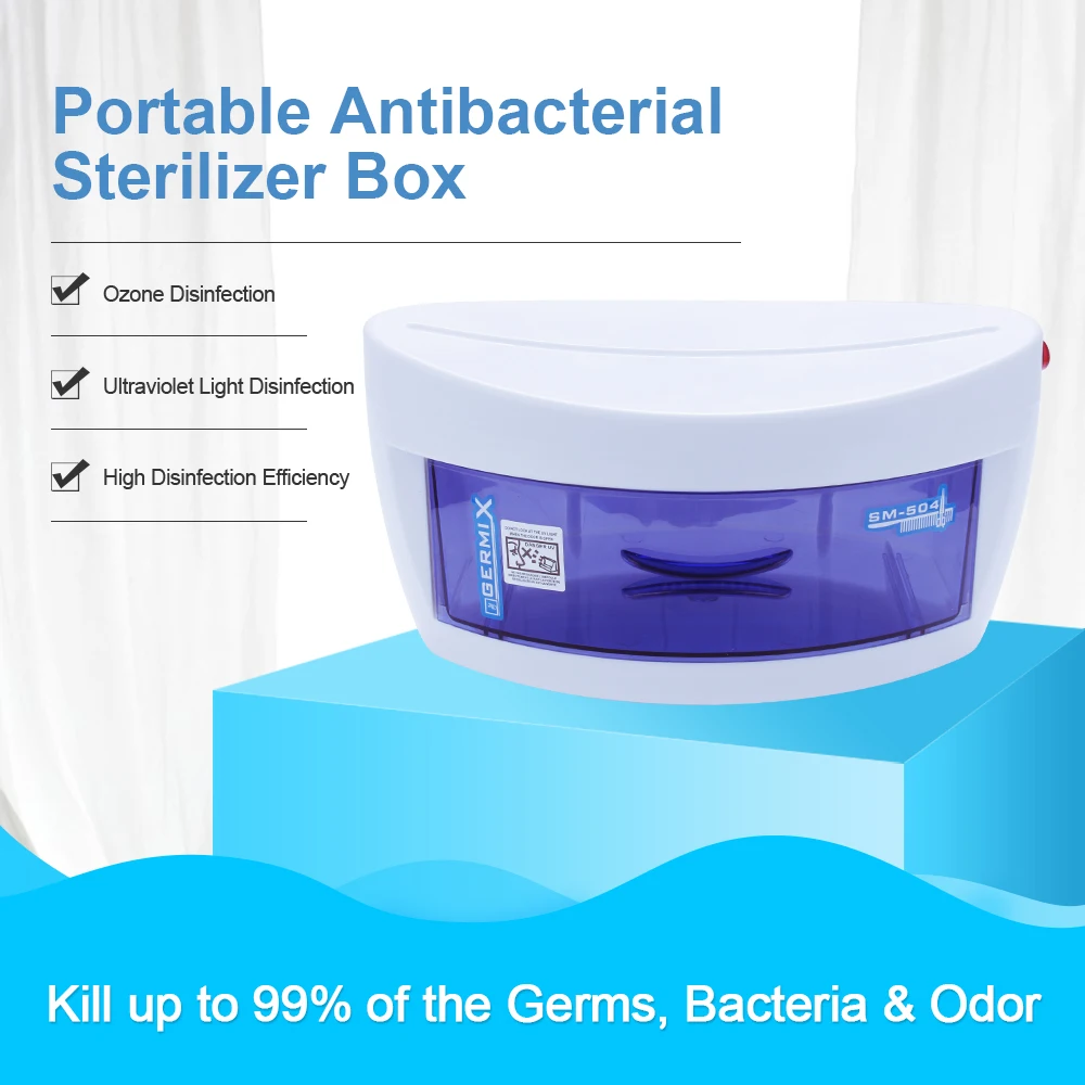 Коробка для УФ дезинфекции портативная коробка очистки Антибактериальный