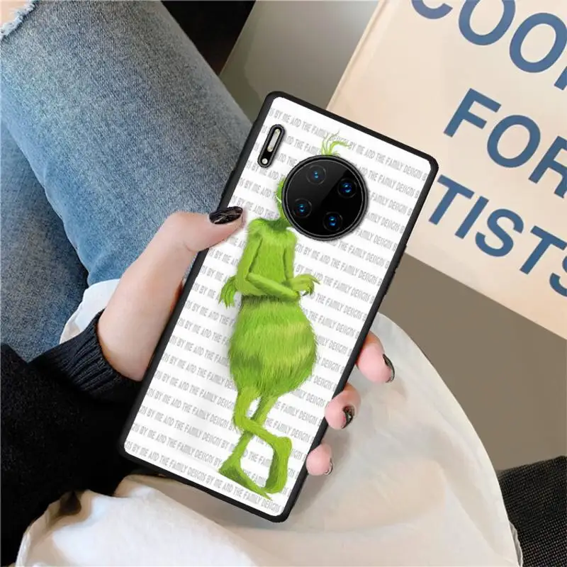 

Green Monster Funny Phone Case for Honor View 7A 8 8x 9 9x 10 10i 20 30 Lite Pro Play Fundas Cover