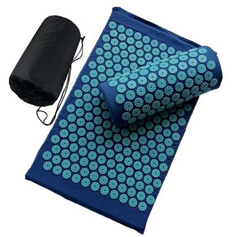 Массажная подушка для декомпрессии коврик йоги и акупрессуры набор подушек