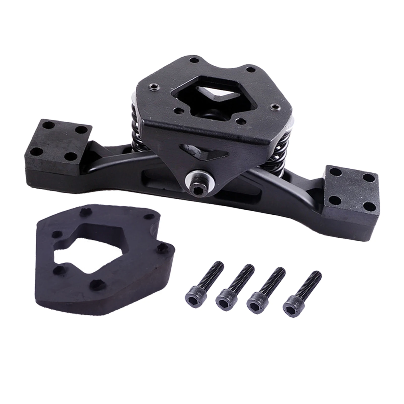 Черный Внедорожник Скейтборд Грузовик Втулка моторное колесо аксессуары для