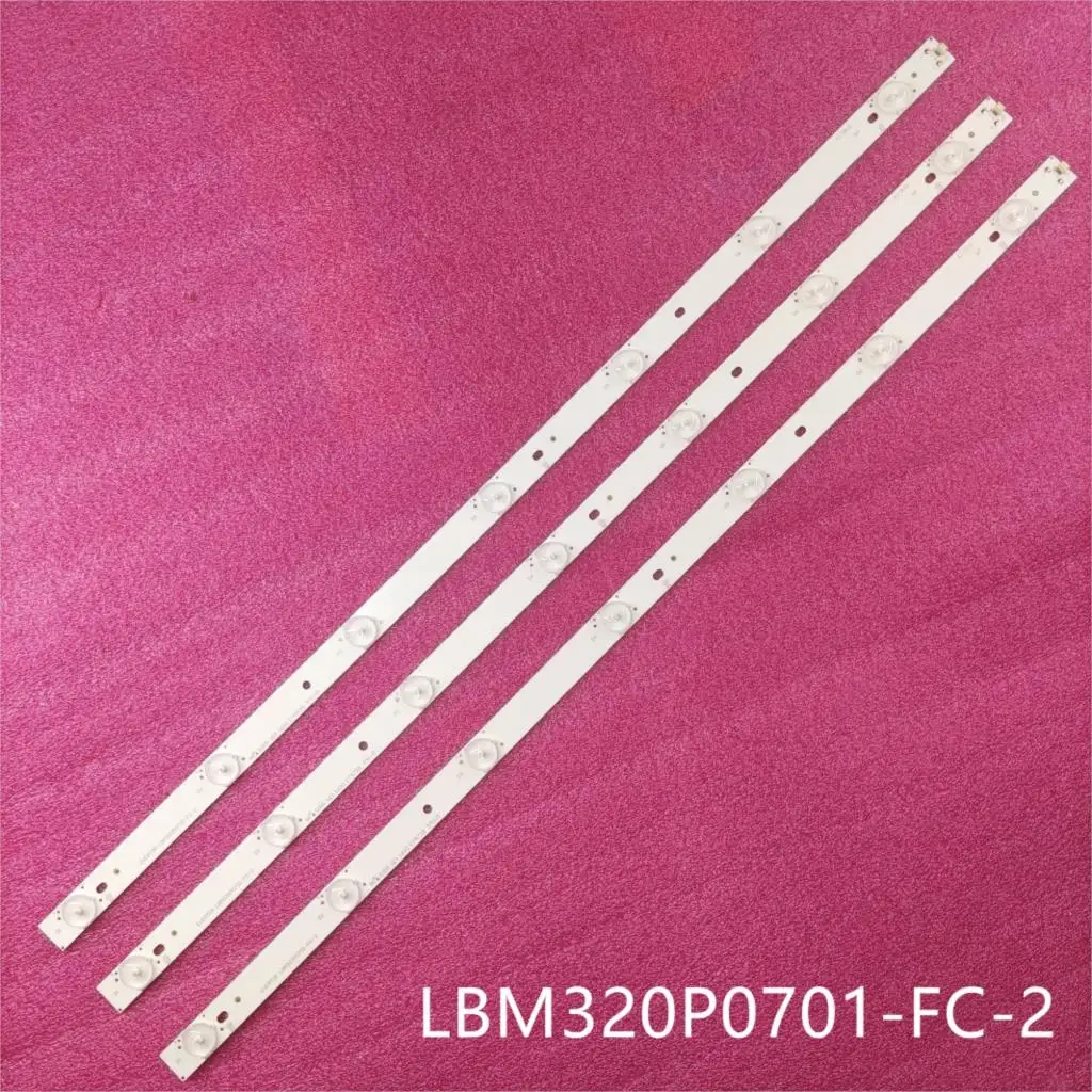 Новинка 7 ламп 614 мм светодиодная подсветка для зачистки P hilips 32PHH4200/88 32PHH4509 32PHK4100/12