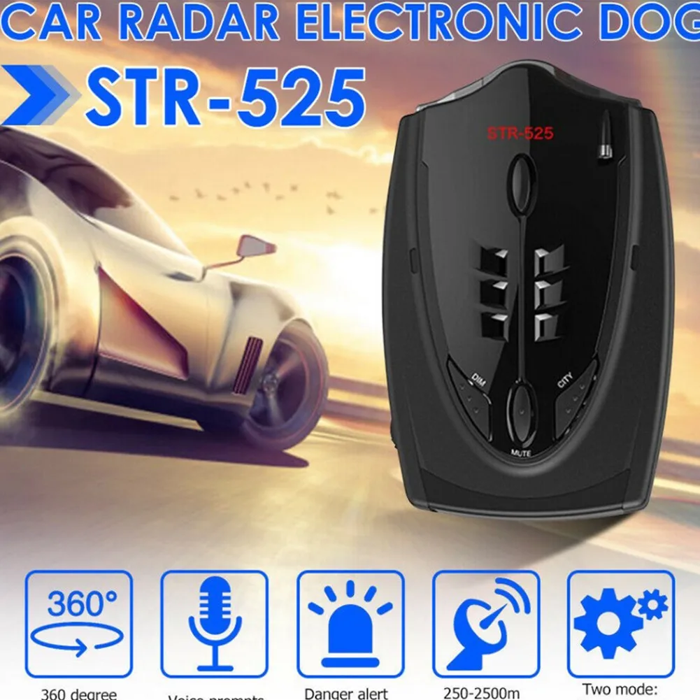 

Vehicle Vehicle Alert Detector Car Charger Replacement STR-525 Speed Monitor