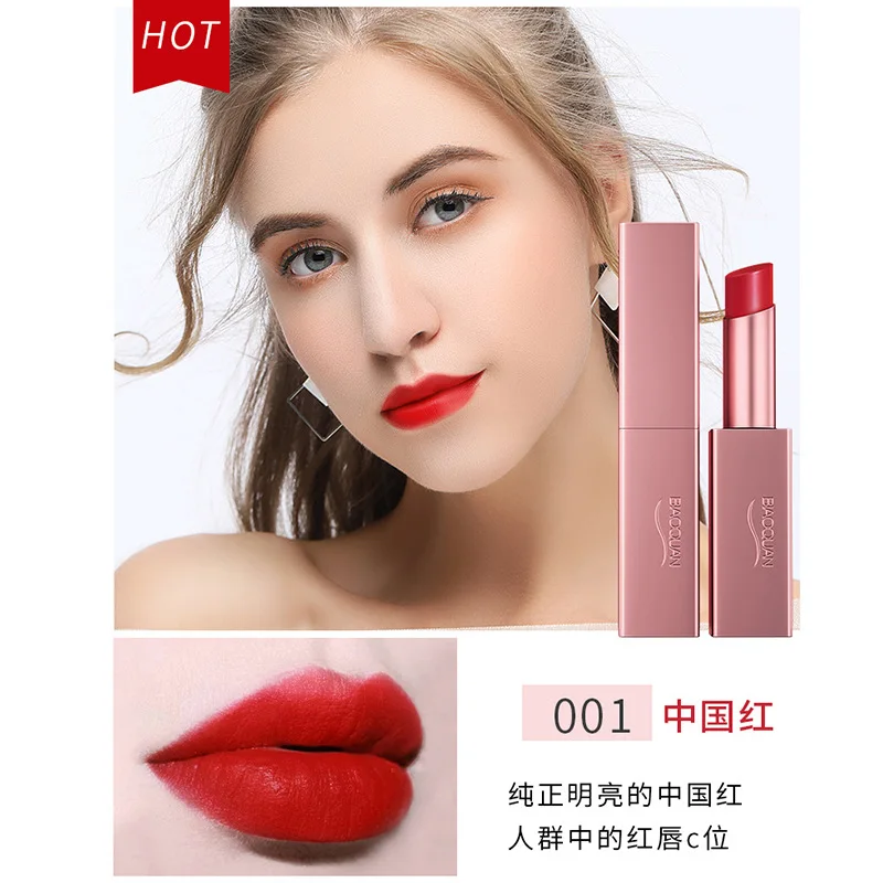 

6 Color Fashion Matte Lipstick Set Velvet Moisturizer Long-lasting Easy To Wear Waterproof Brand Makeup Cosmetics