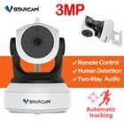 IP-камера VStarcam C24S HD, 2 Мп, 3 Мп, Wi-fi, 1080P, беспроводная, с ночным видением, P2P
