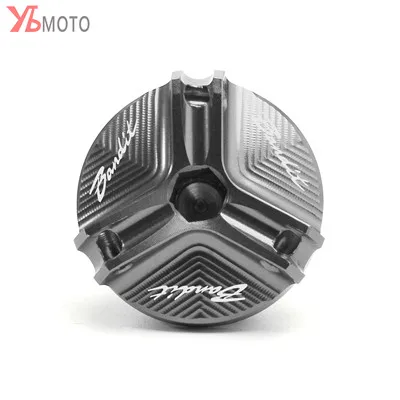 Bandit-Titanium Заливочного отверстия Кепки для SUZUKI Bandit 400 600 650 1200 1250 1250S Аксессуары для мотоциклов двигателя маслосливную пробку сливная Гайка Крышка для чашки - Цвет: Bandit-Titanium