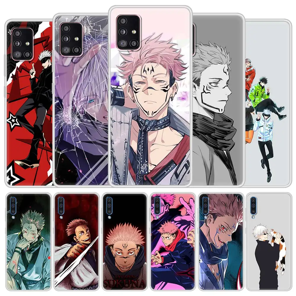 

Jujutsu Kaisen Anime Phone Case For Samsung Galaxy A51 A71 A50 A21s A31 A10 A20e A41 A70 A30 A11 A40 A10s Soft Matte Cover