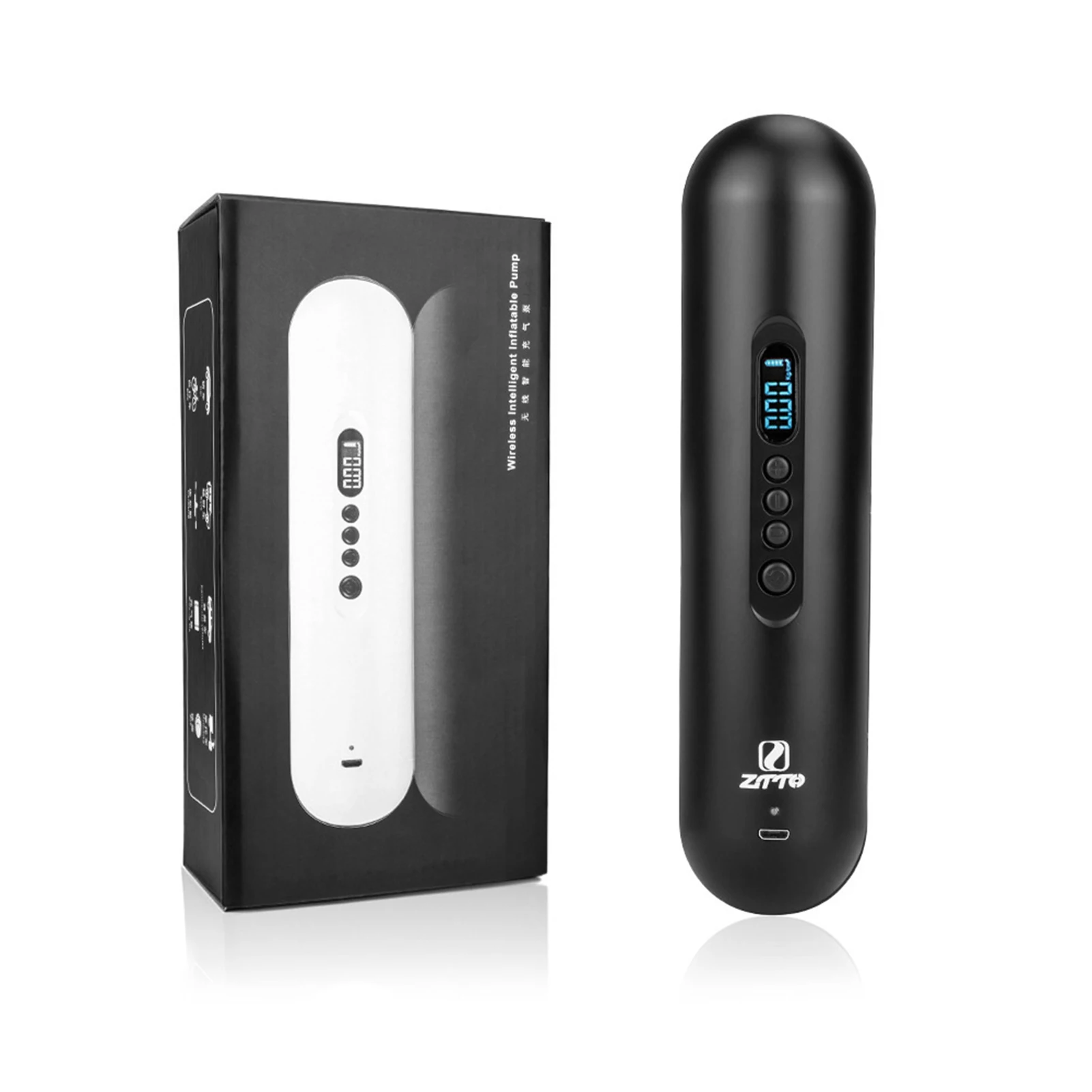 Precio ZTTO-Mini Compresor De Aire Portátil Para Bicicleta, Inflador De Neumáticos De Mano De 120PSI Para Coche, Bicicleta, Bolas, Juguetes, Bomba De Bicicleta