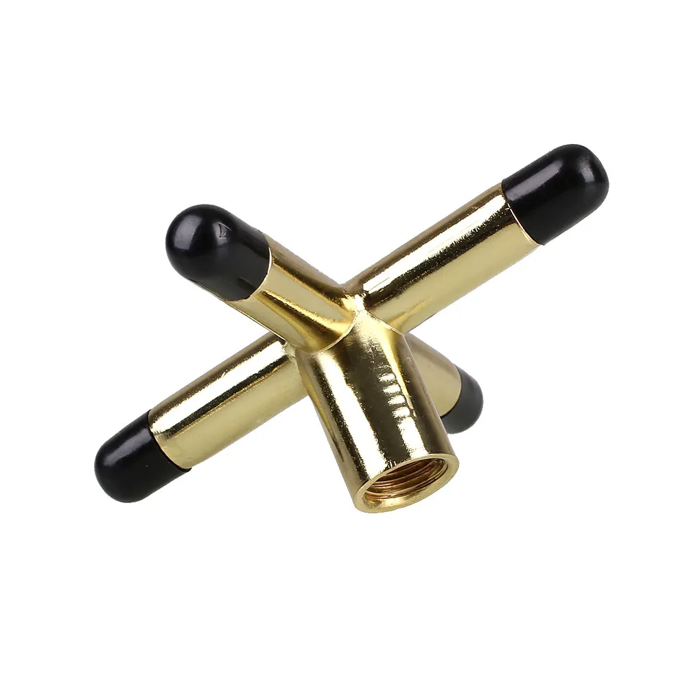 Медь снукер бассейн Кий крест отдых головы винт на стол Бильярд мост |