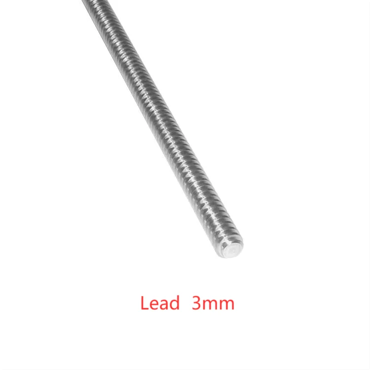 1 шт. трапециевидный винт T10 из нержавеющей стали 304 длина винта 400 мм 2 3 4 8 10 12 мм|400mm