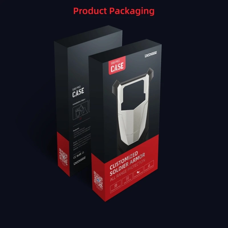 

For Doogee S88 Pro Armor PC+TPU Protective Case