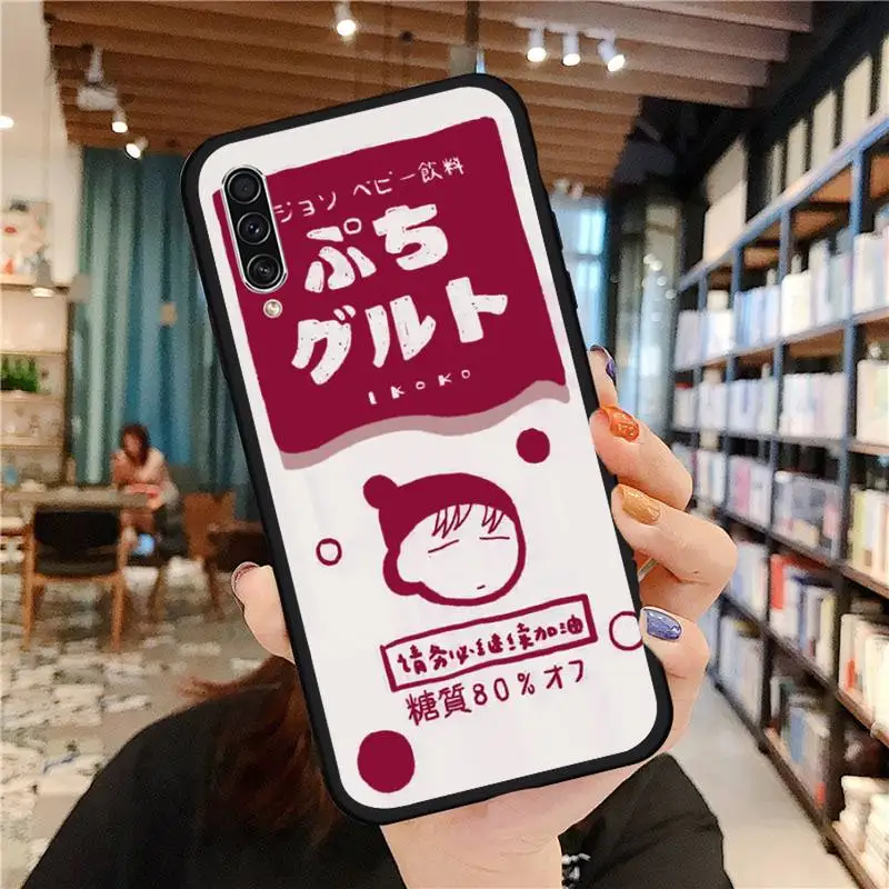 

Japanese Korean Couple Phone Case For Samsung galaxy A S note 10 7 9 20 30 31 40 50 51 71 21 s ultra